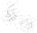 PaneláAssembly Diagram and Parts List for CH8993H 76835 Bear Cat Chipper Shredder